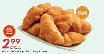 Sobeys Mini Croissants offer