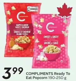 Sobeys COMPLIMENTS Ready To Eat Popcorn offer