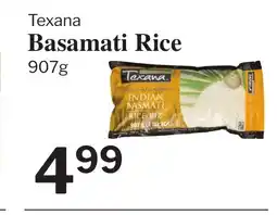 Village Food Markets TEXANA Basamati Rice offer