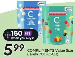 Sobeys COMPLIMENTS Value Size Candy offer