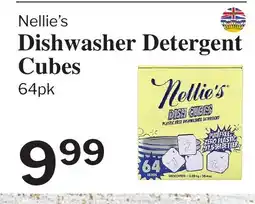 Village Food Markets NELLIE'S Dishwasher Detergent Large Cubes offer