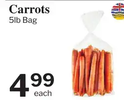 Village Food Markets Carrots offer