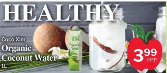 Village Food Markets COCO XIM Organic Coconut Water offer