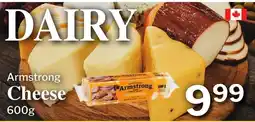 Village Food Markets ARMSTRONG Cheese offer