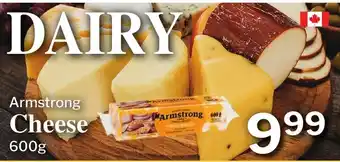 Village Food Markets ARMSTRONG Cheese offer