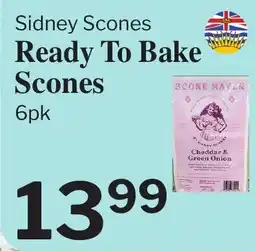 Village Food Markets SIDNEY SCINES Ready To Bake Scones offer