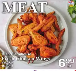 Village Food Markets ISLAND FARMHOUSE Fresh Chicken Wings offer