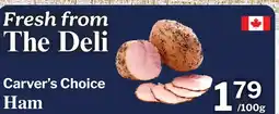 Village Food Markets Carver's Choice Ham offer
