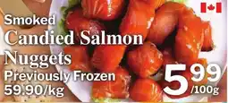 Village Food Markets Smoked Candied Salmon Nuggets offer