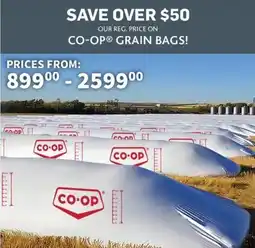Co-op Co-op grain bags offer
