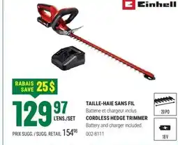 BMR EINHELL Taille haie sans fil offer