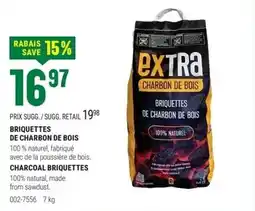 BMR Briquettes de charbon de bois offer