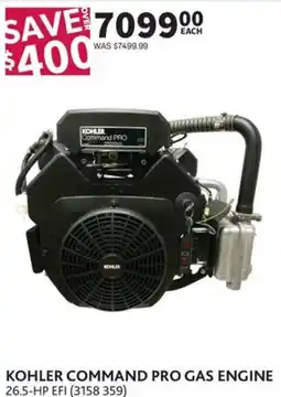 Co-op Kohler command pro gas engine 26.5-HP EFI offer