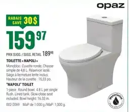 BMR OPAZ Toilette napoli offer