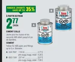 BMR Ciment colle offer