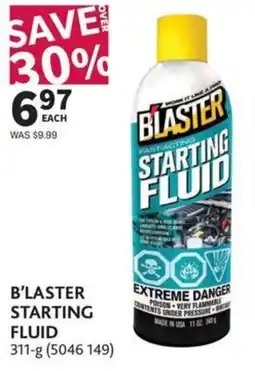 Co-op Blaster starting fluid offer