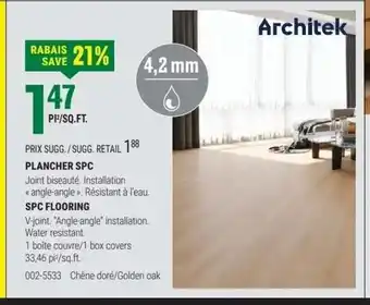 BMR Plancher spc offer