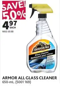 Co-op Armor all glass cleaner offer