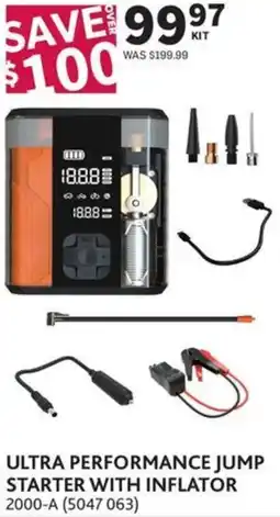 Co-op Ultra performance jump starter with inflator 2000-A offer