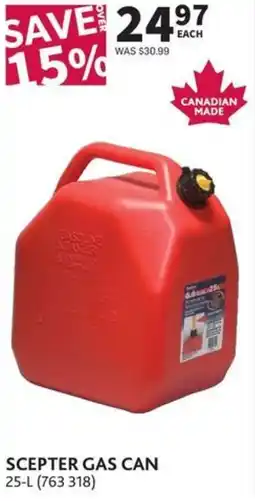 Co-op Scepter gas can offer
