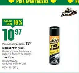 BMR ARMORALL Mousse pour pneus offer