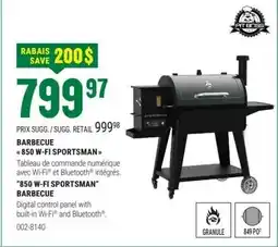 BMR Barbecue 850 w-fi sportsman offer
