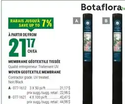 BMR BOTAFLORA Membrane géotextile tissée offer