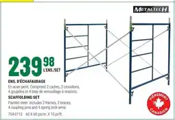 BMR METALTECH Ens. d'échafaudage offer