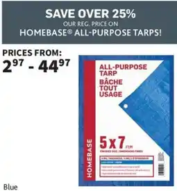 Co-op Homebase all-purpose tarps offer