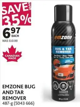 Co-op Emzone bug and tar remover offer