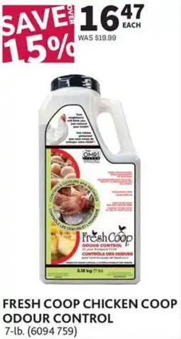 Co-op Fresh coop chicken coop odour control offer