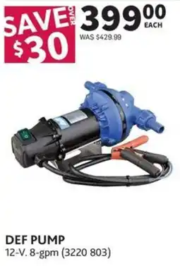 Co-op Def pump offer