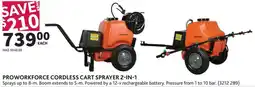 Co-op Proworkforce cordless cart sprayer 2-in-1 offer