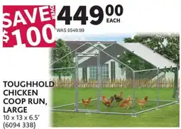 Co-op Toughhold chicken coop run, large offer