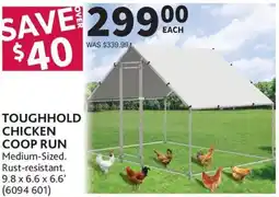Co-op Toughhold chicken coop run offer