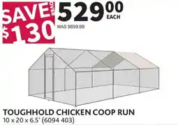Co-op Toughhold chicken coop run offer