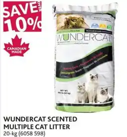 Co-op Wundercat scented multiple cat litter offer