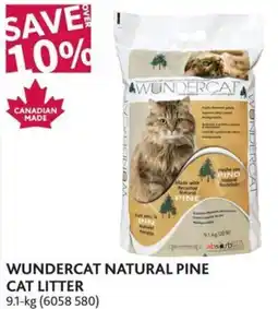 Co-op Wundercat natural pine cat litter offer