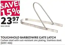 Co-op Toughhold barbedwire gate latch offer