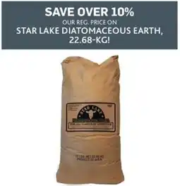 Co-op Star lake diatomaceous earth offer