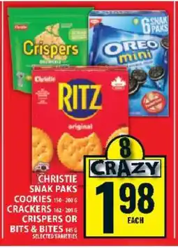 Food Basics CHRISTIE SNAK PAKS offer