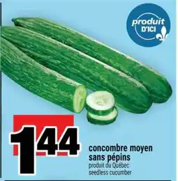 Super C concombre moyen sans pépins offer