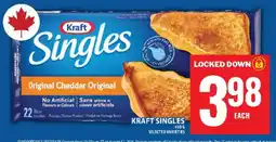 Food Basics Kraft Singles Original Cheddar offer