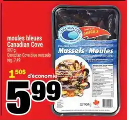 Super C MOULES BLEUES CANADIAN COVE offer
