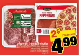 Super C PEPPERONI TRANCHÉ SÉLECTION offer
