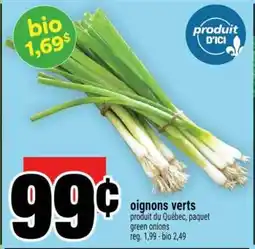 Super C oignons verts offer