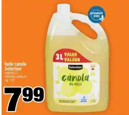 Super C huile canola Selection offer