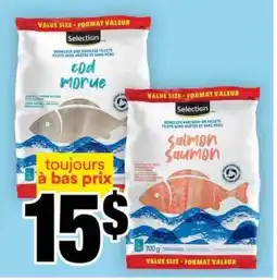 Super C Selection Cod and Salmon offer