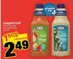 Super C vinaigrette Kraft offer