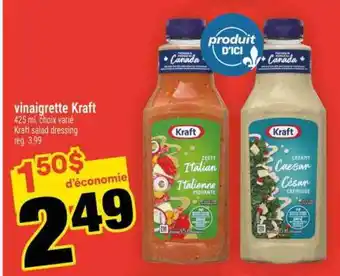 Super C vinaigrette Kraft offer